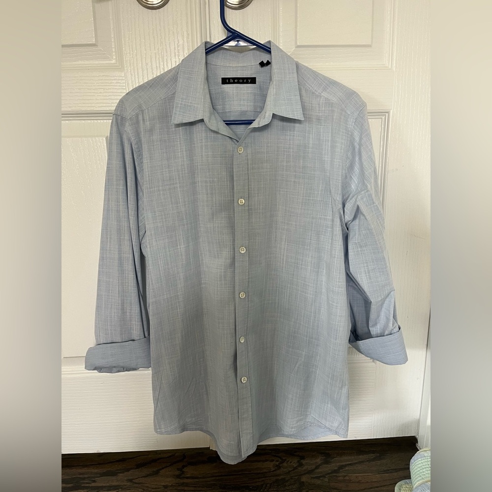 Men’s Theory Button Up Shirt